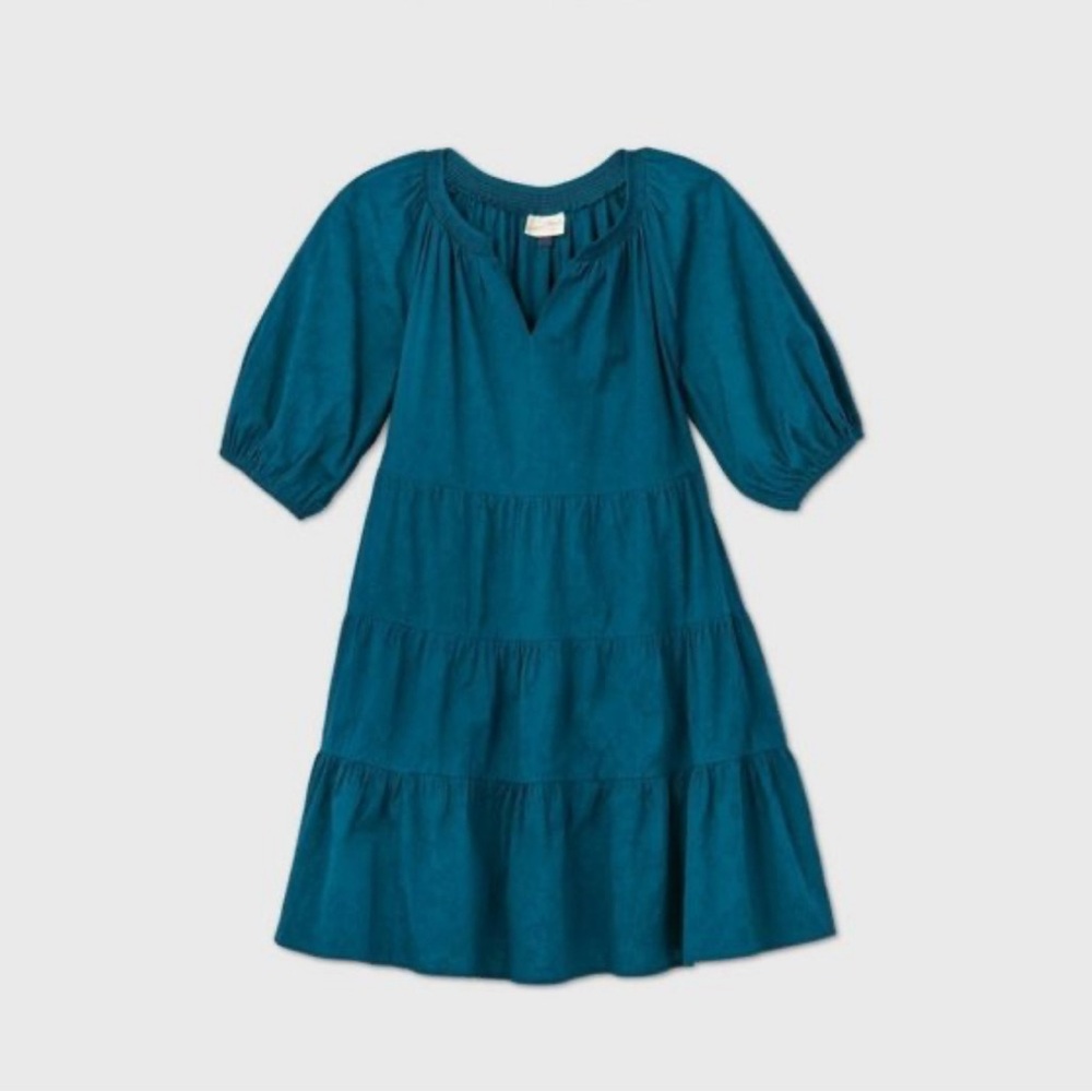 Cobalt Fall Dress